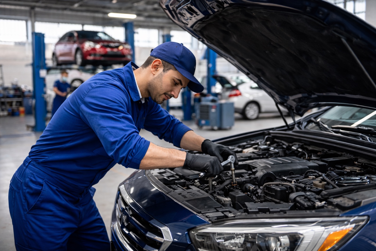Al Bedaya Garage workshop